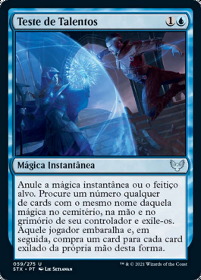 Teste de Talentos