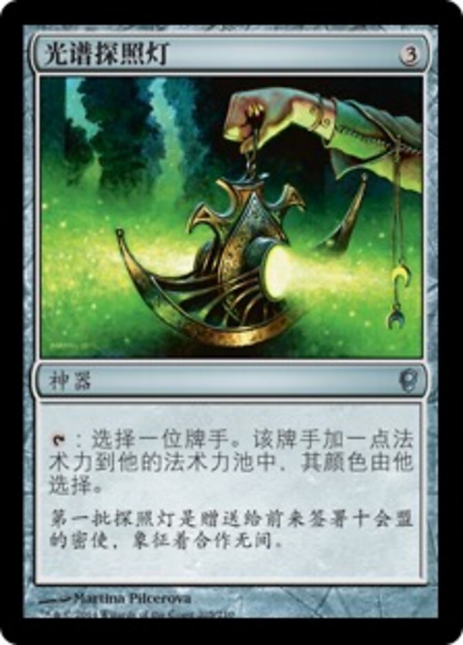 光谱探照灯
