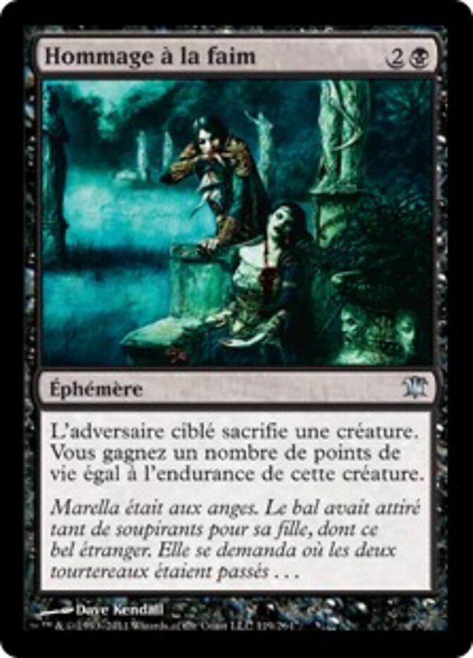 Hommage à la faim