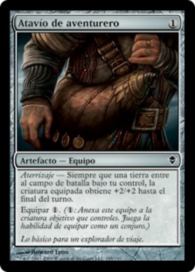 Atavío de aventurero