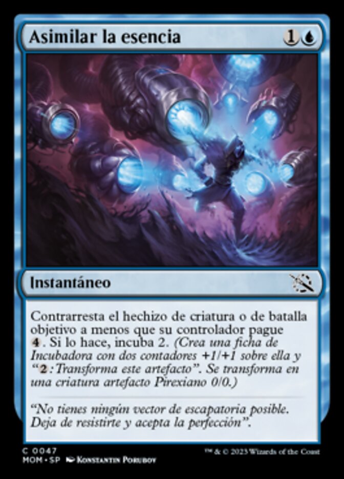 Asimilar la esencia