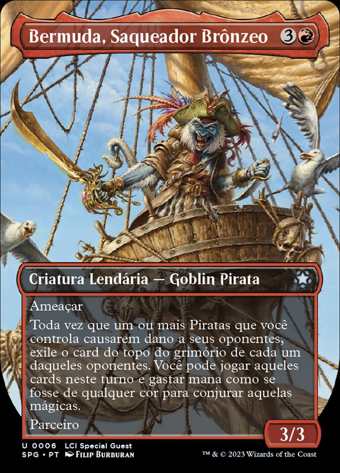 Bermuda, Saqueador Brônzeo
