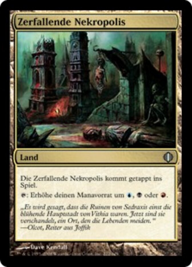 Zerfallende Nekropolis