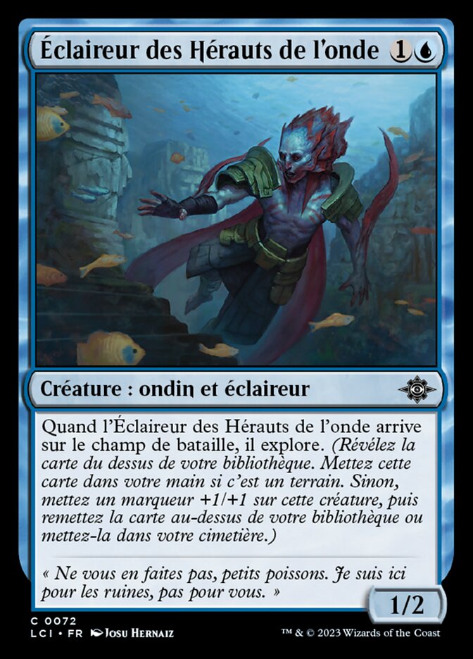 Éclaireur des Hérauts de l'onde