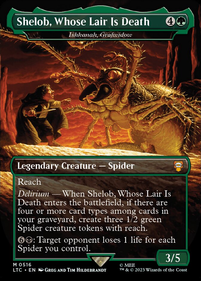 Shelob, Whose Lair Is Death
