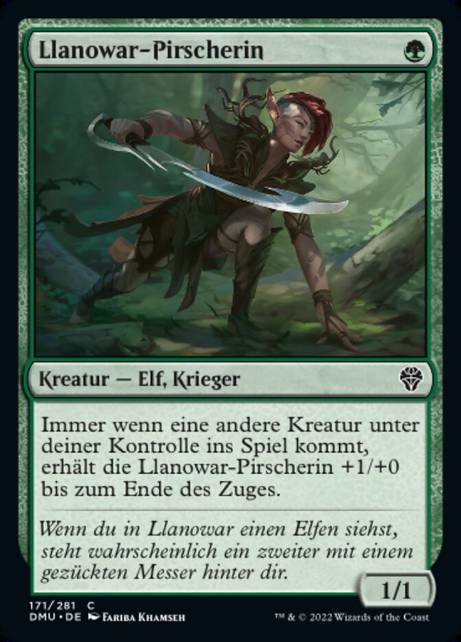 Llanowar-Pirscherin