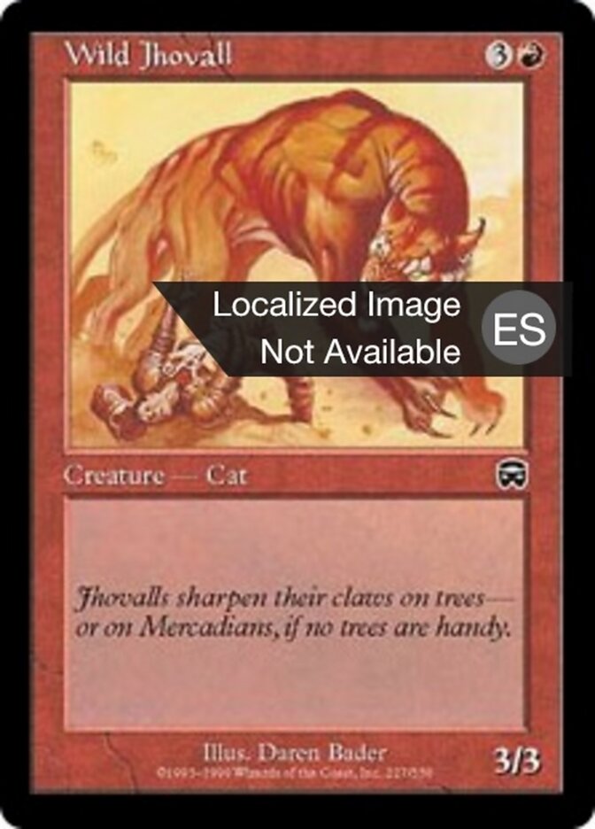 Jhoval salvaje