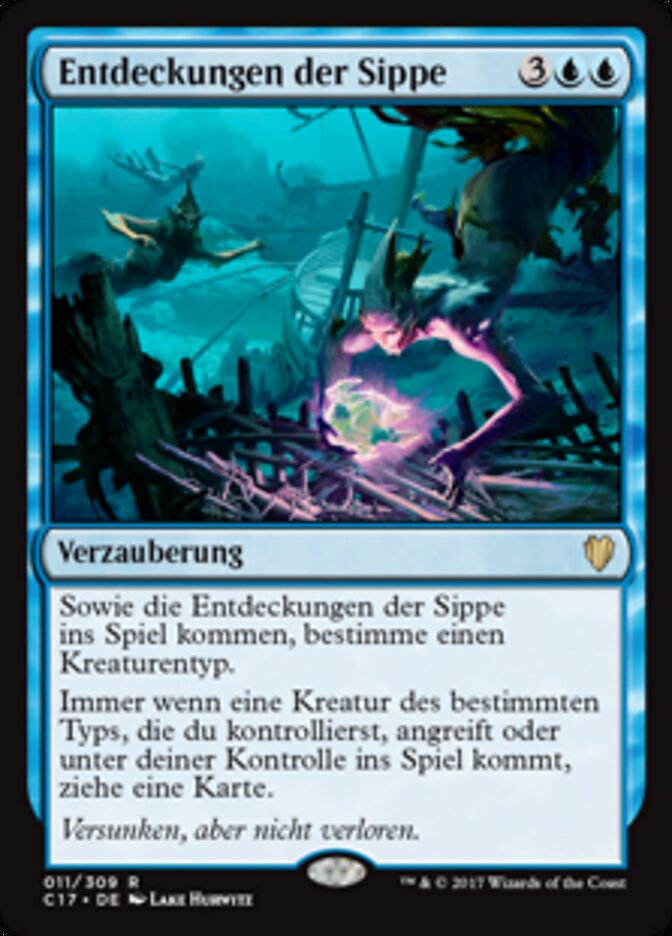 Entdeckungen der Sippe