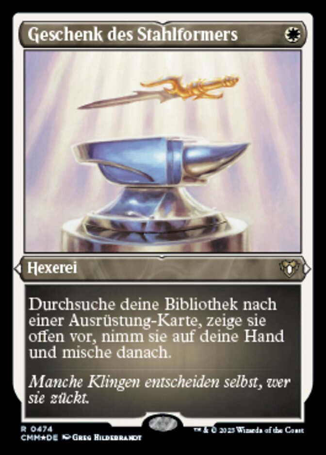 Geschenk des Stahlformers