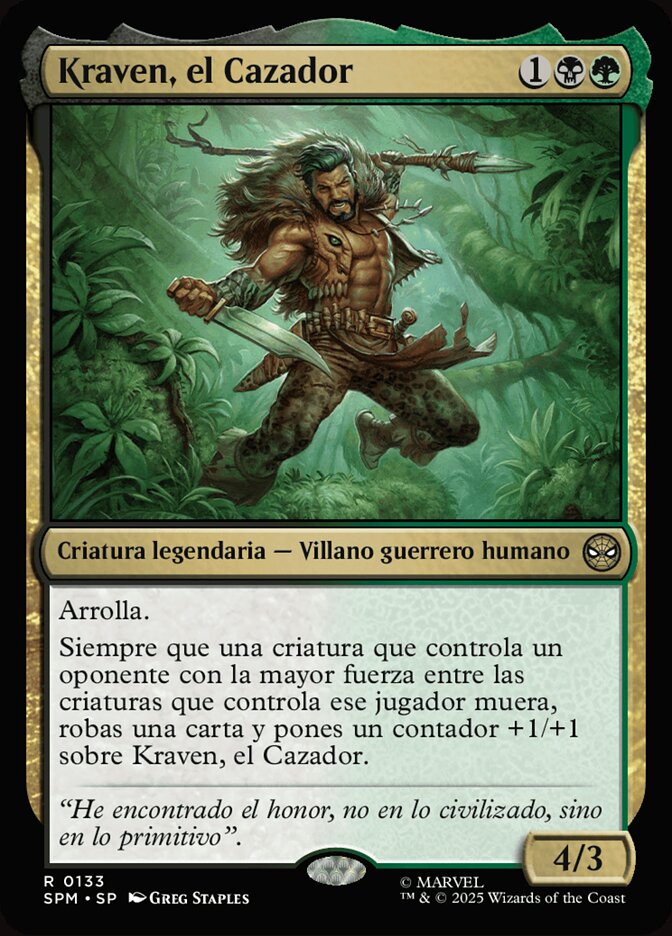 Kraven, el Cazador