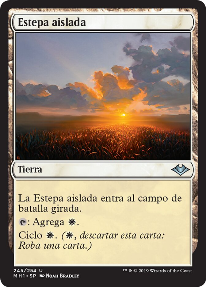 Estepa aislada