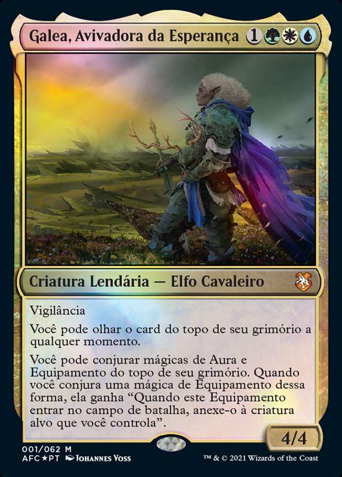 Galea, Avivadora da Esperança