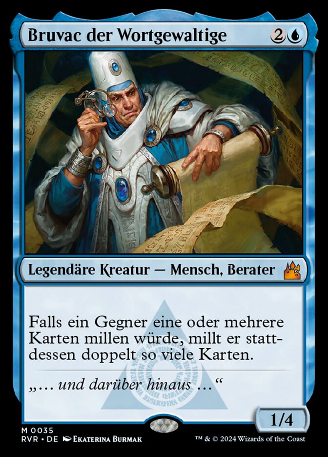 Bruvac der Wortgewaltige