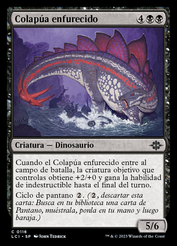 Colapúa enfurecido