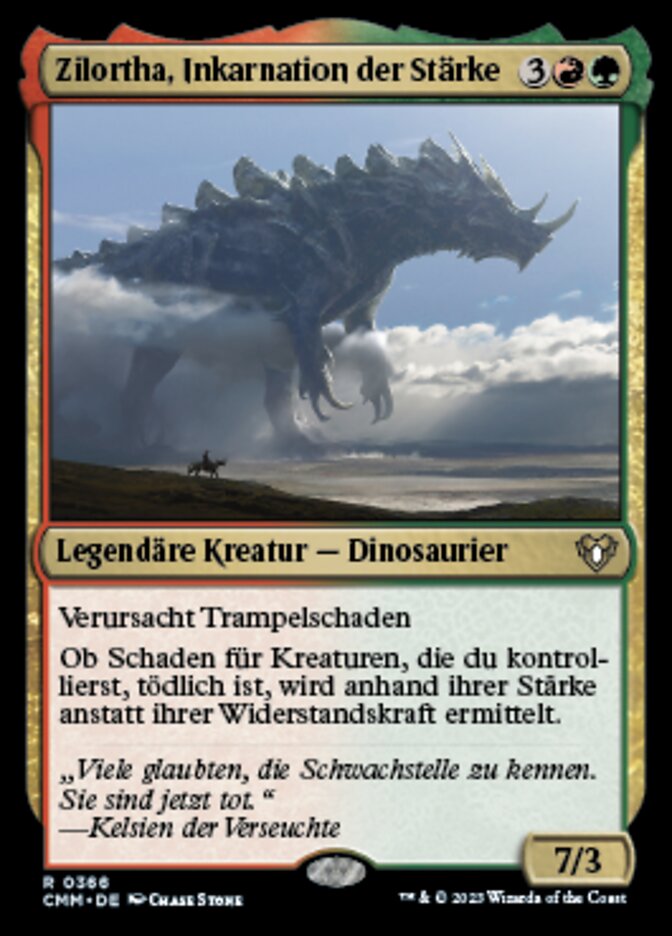 Zilortha, Inkarnation der Stärke