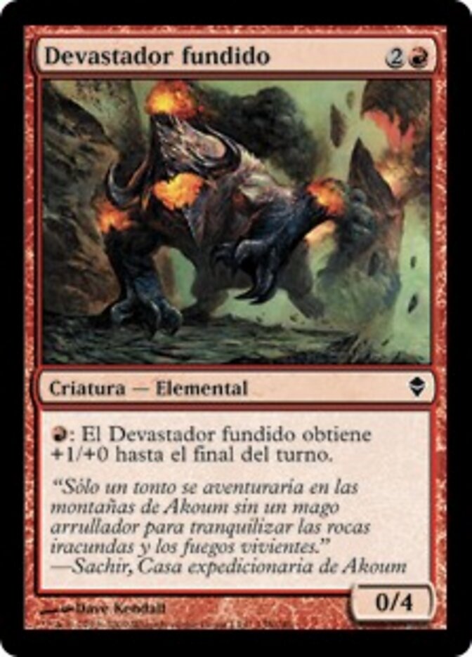 Devastador fundido