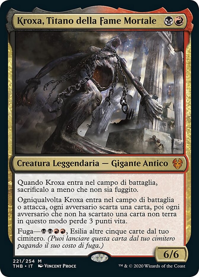 Kroxa, Titano della Fame Mortale