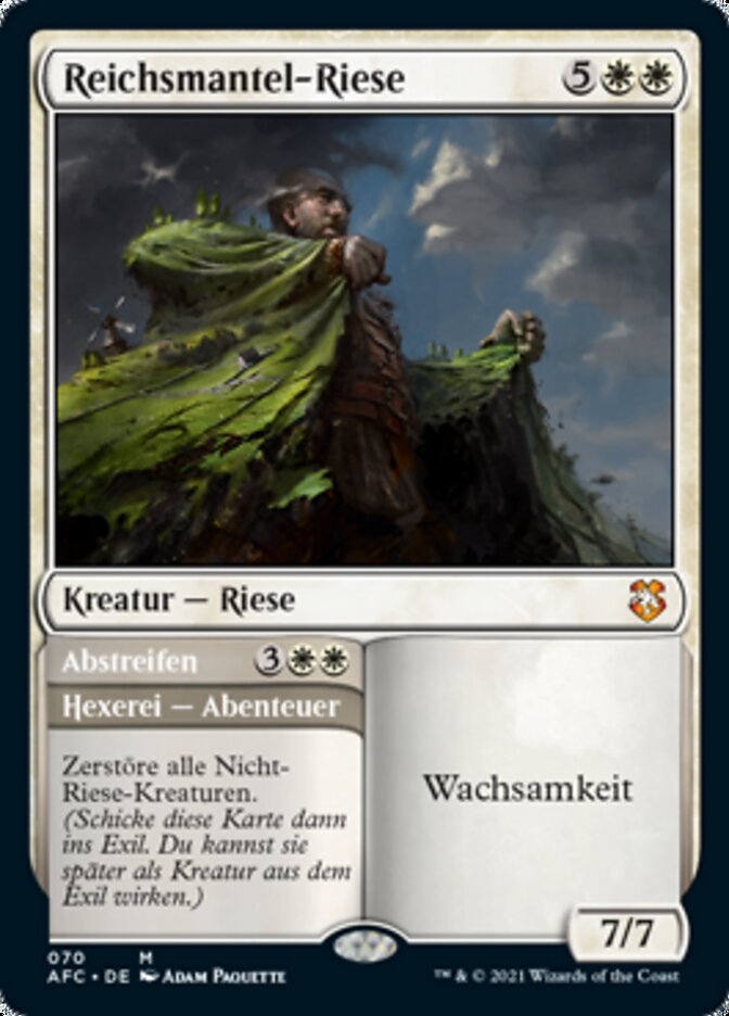 Realm-Cloaked Giant // Cast Off