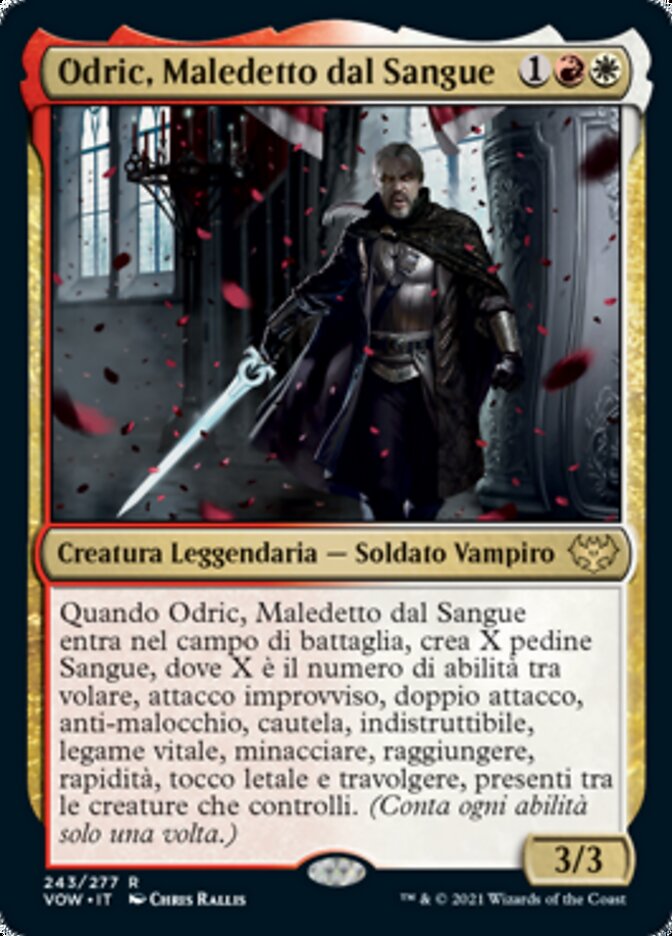 Odric, Maledetto dal Sangue