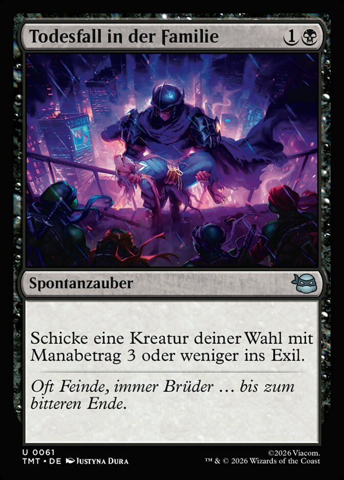 Todesfall in der Familie