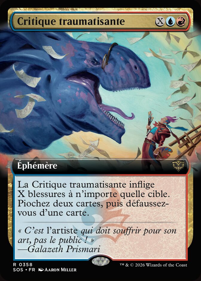 Critique traumatisante