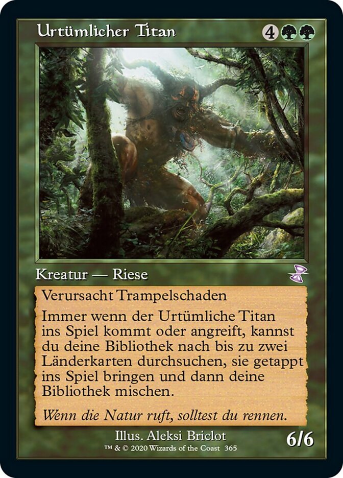 Urtümlicher Titan