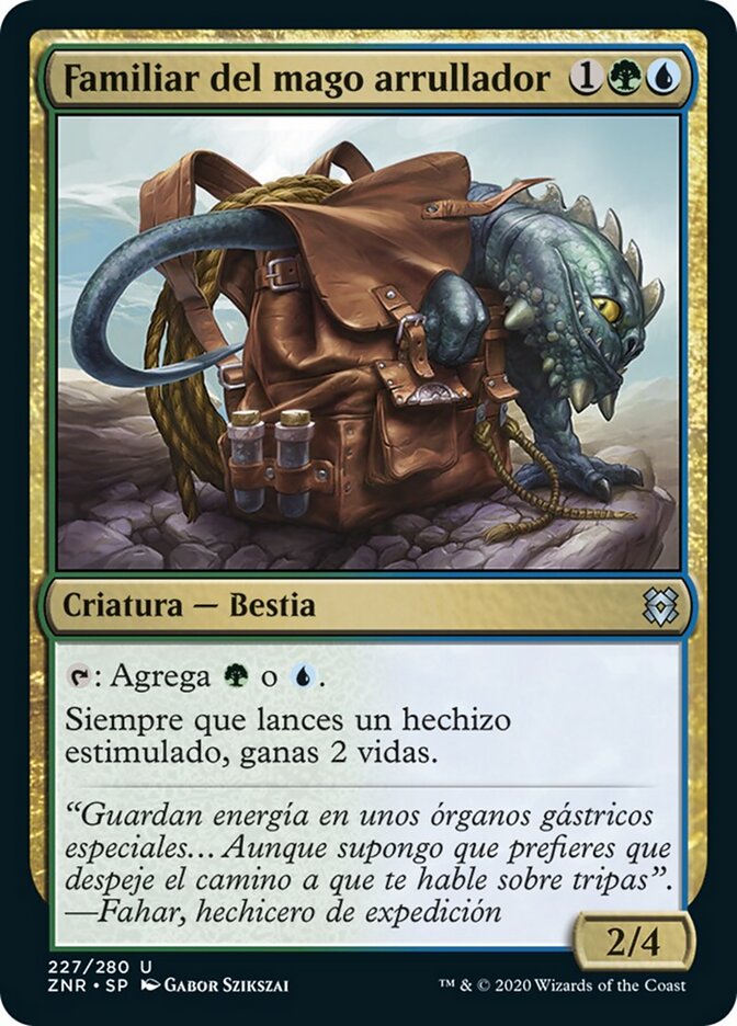 Familiar del mago arrullador