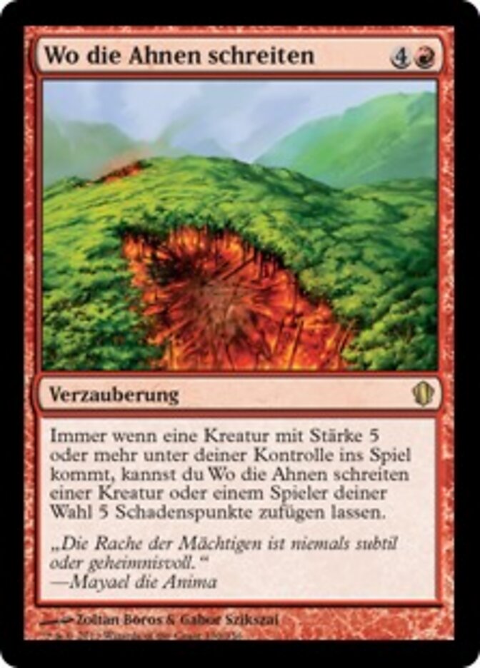Wo die Ahnen schreiten