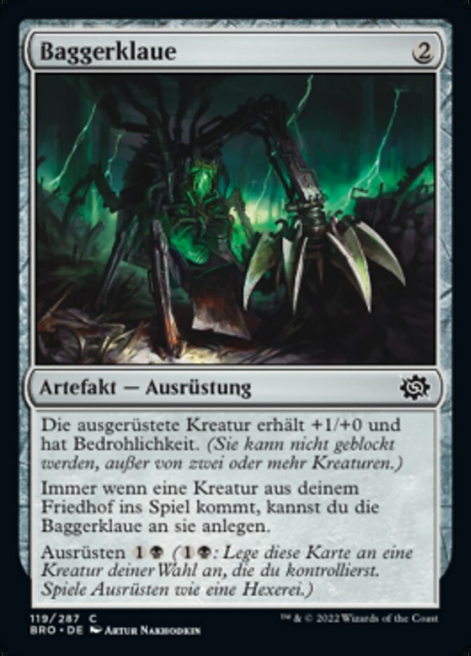 Baggerklaue