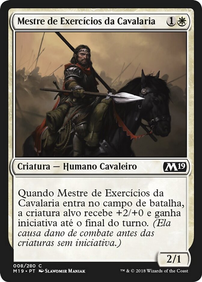 Mestre de Exercícios da Cavalaria