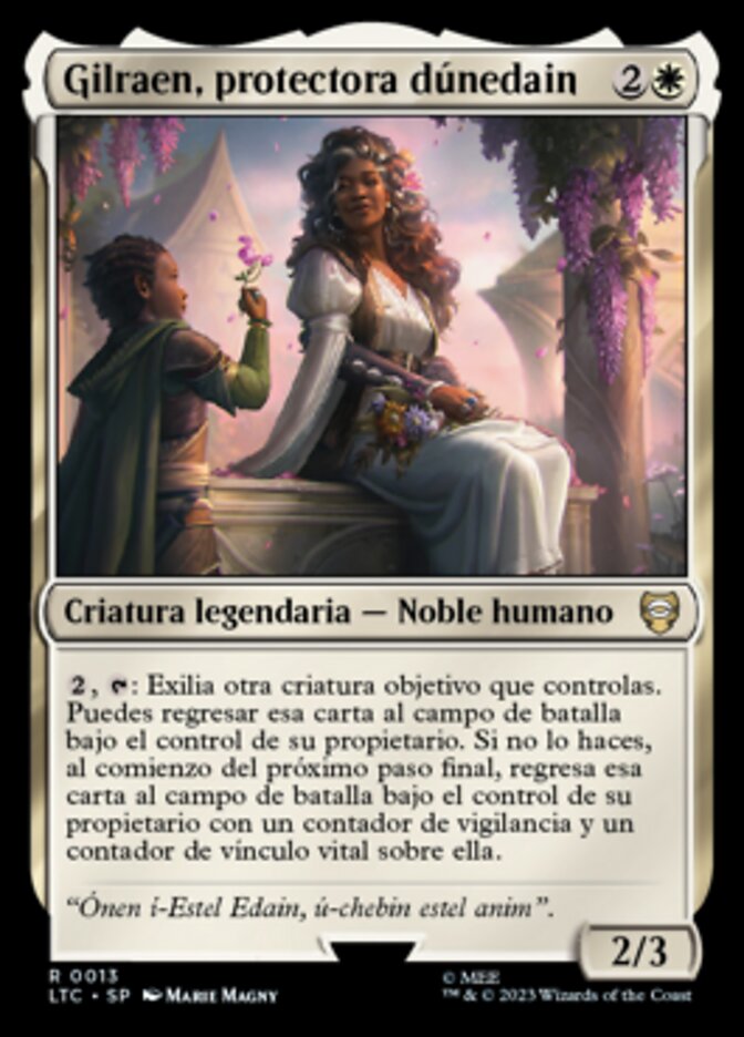 Gilraen, protectora dúnedain