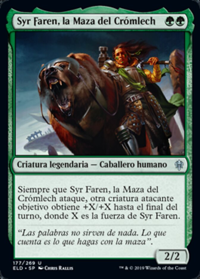 Syr Faren, la Maza del Crómlech