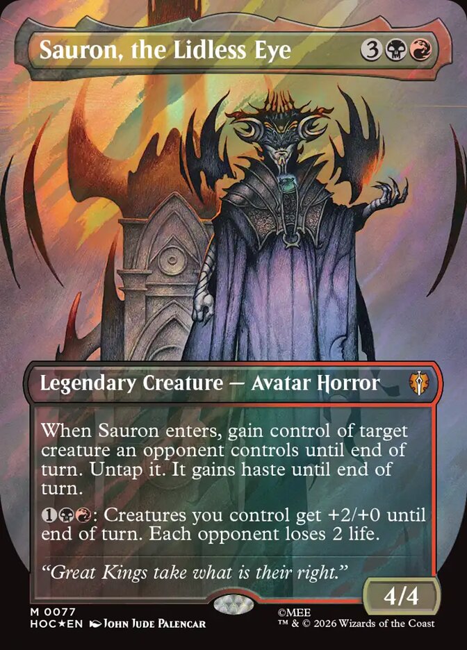 Sauron, the Lidless Eye