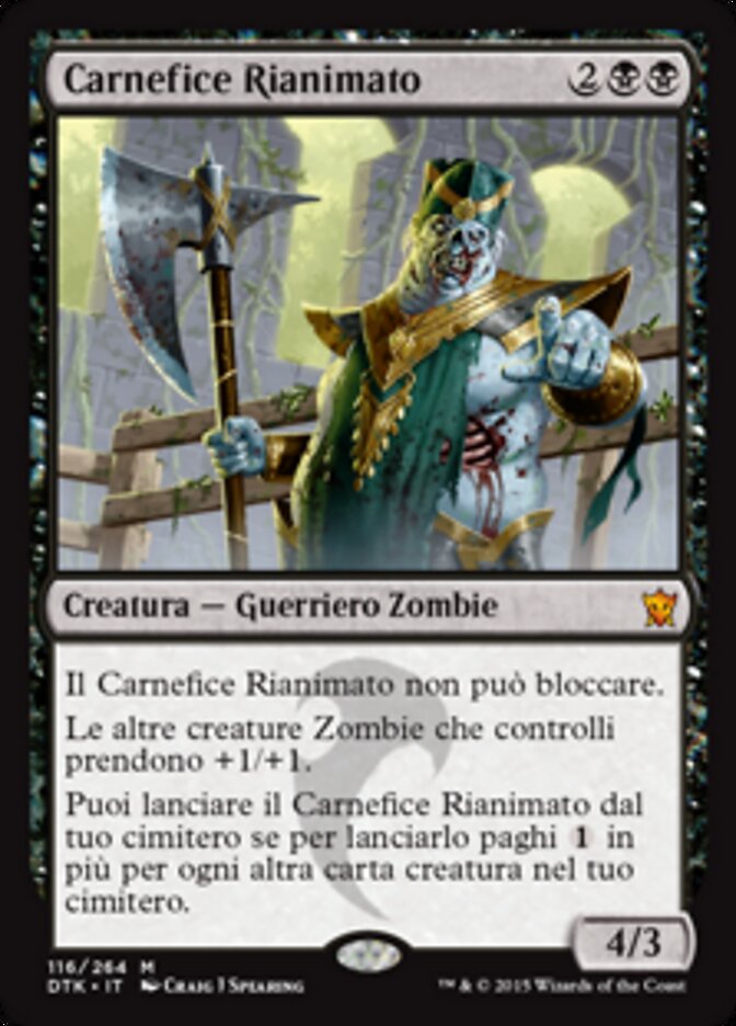 Carnefice Rianimato