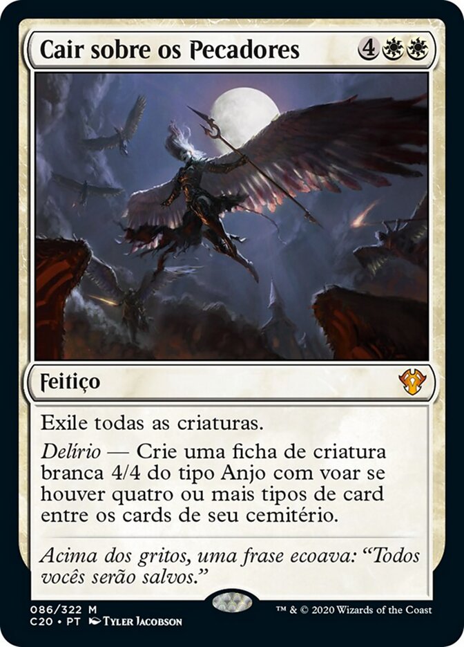 Cair sobre os Pecadores