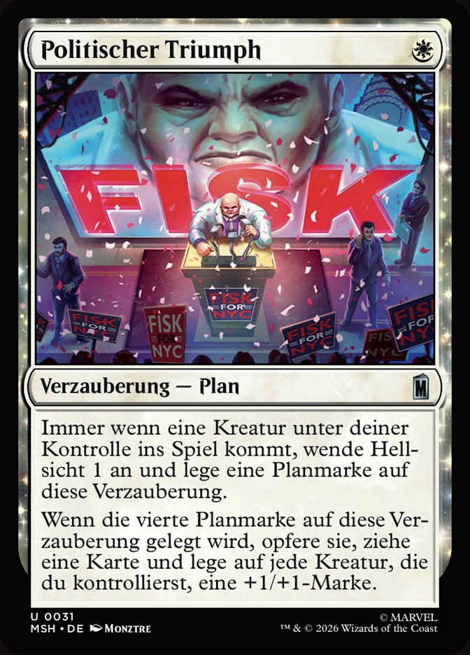 Politischer Triumph
