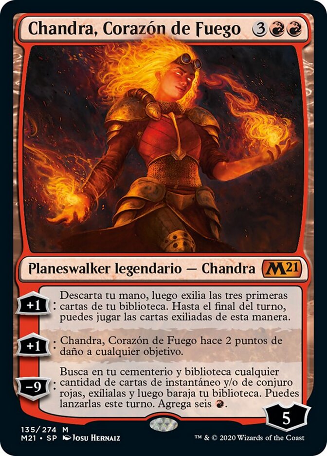 Chandra, Corazón de Fuego