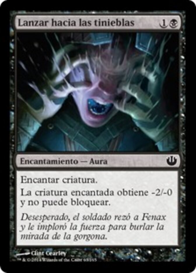 Lanzar hacia las tinieblas
