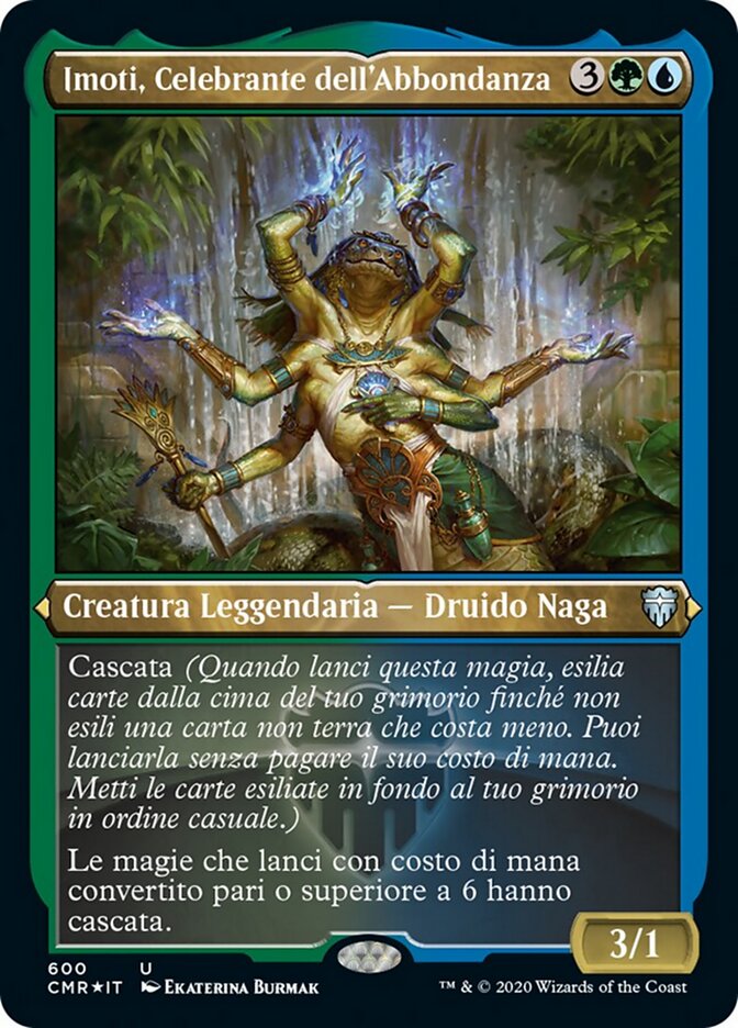 Imoti, Celebrante dell'Abbondanza