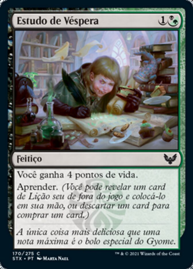 Estudo de Véspera