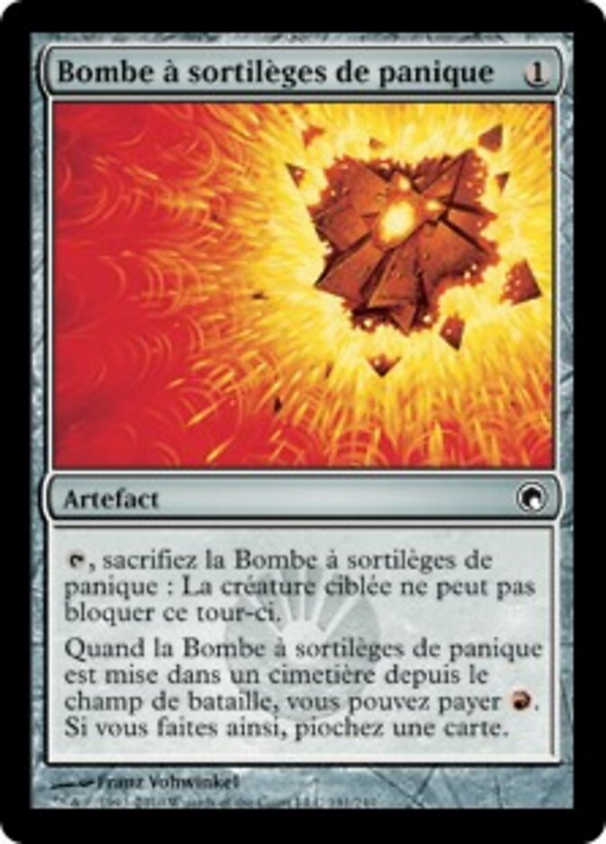Bombe à sortilèges de panique