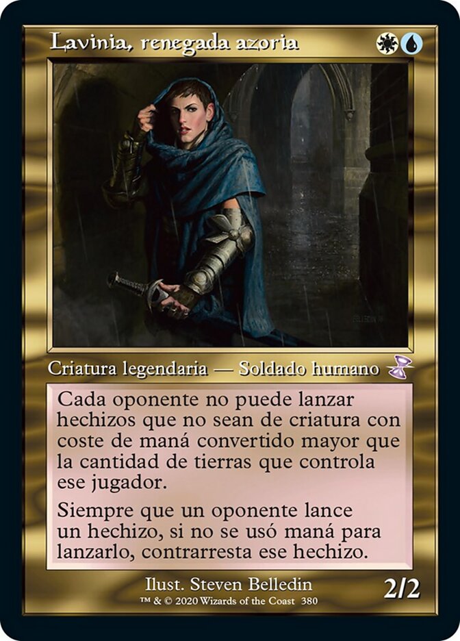 Lavinia, renegada azoria