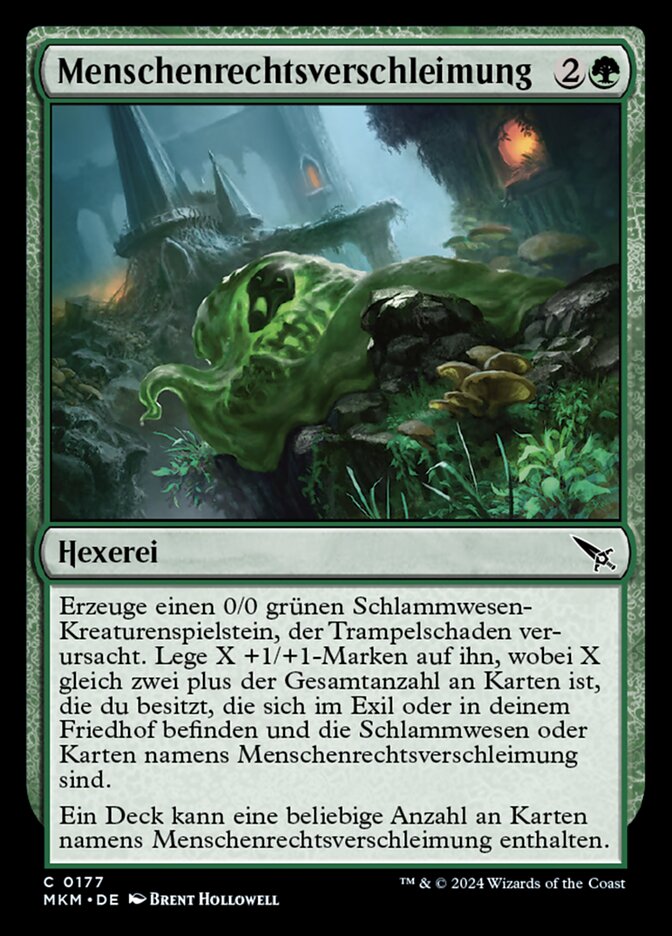 Menschenrechtsverschleimung