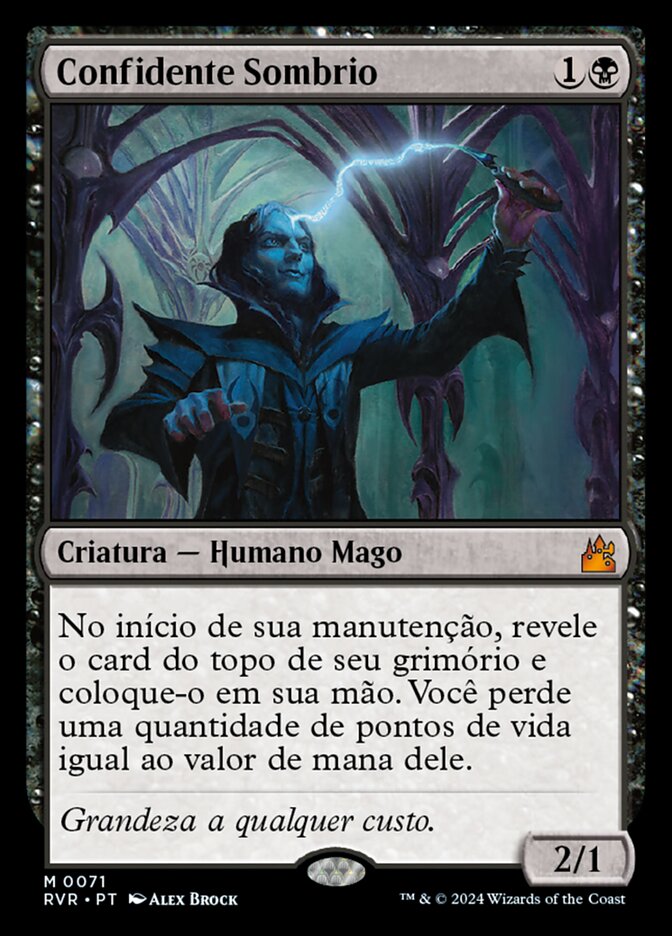 Confidente Sombrio