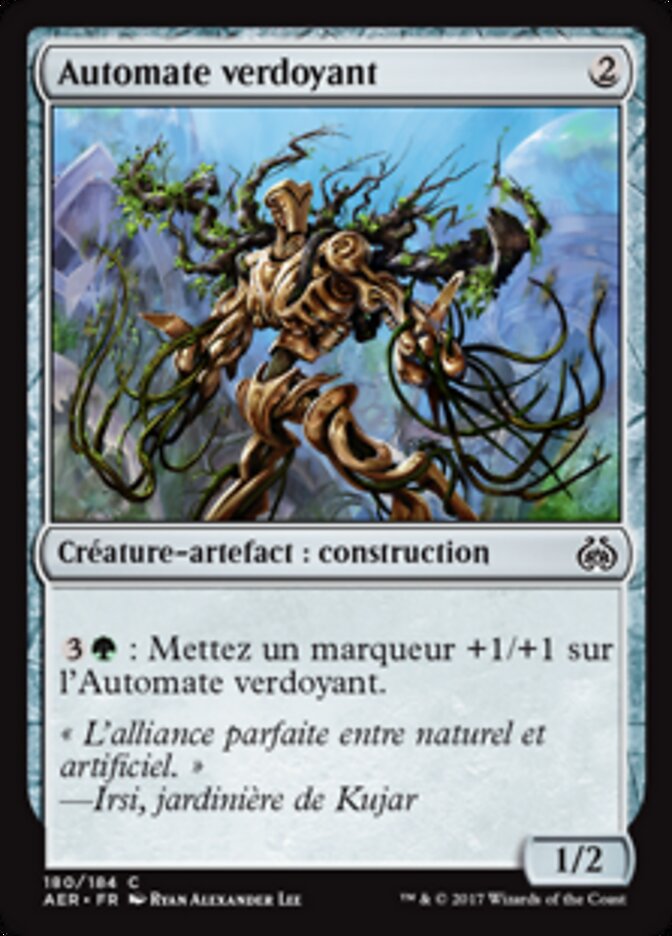 Automate verdoyant