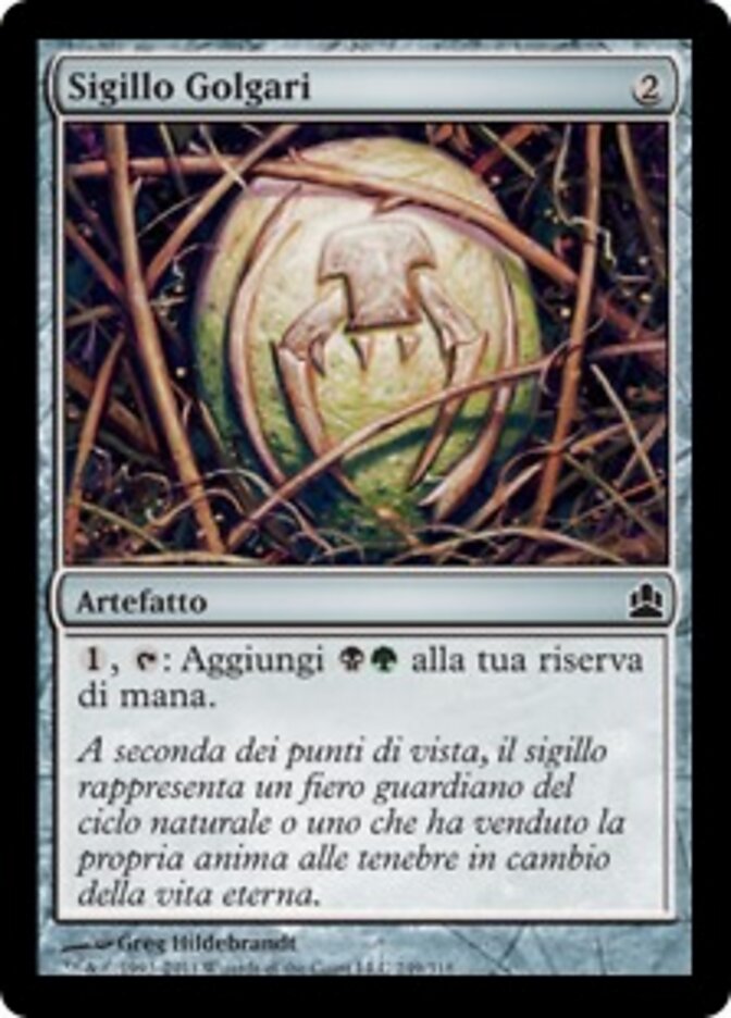 Sigillo Golgari