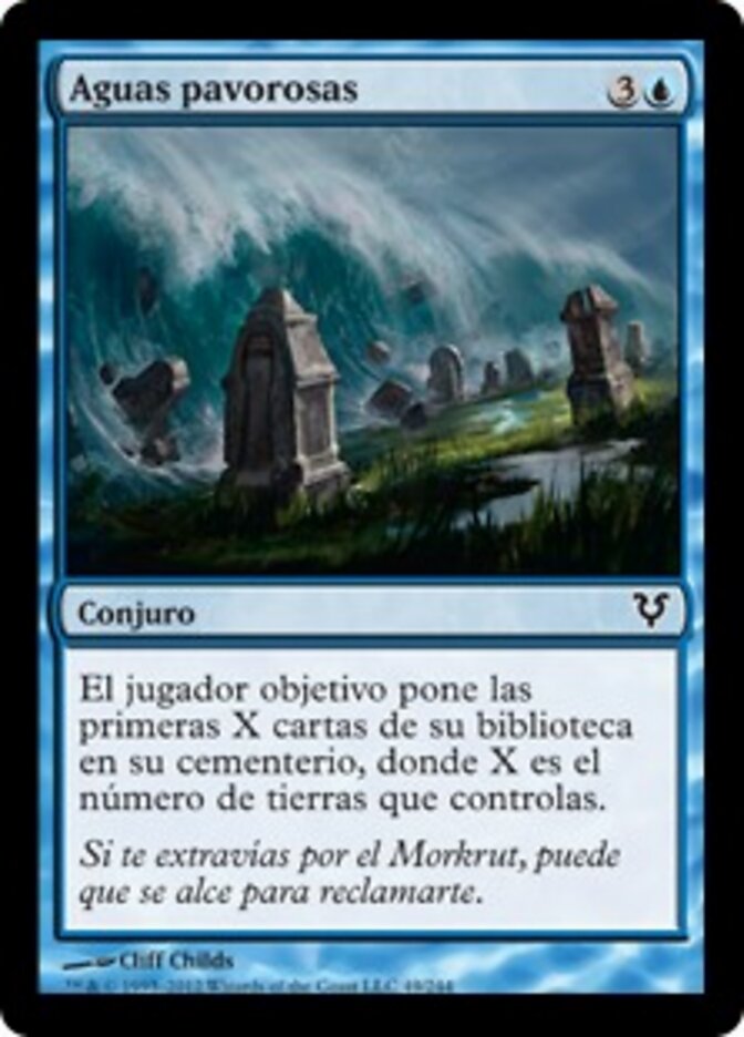Aguas pavorosas