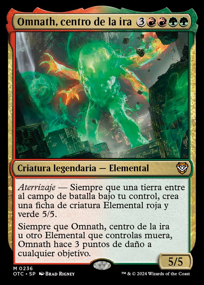 Omnath, centro de la ira