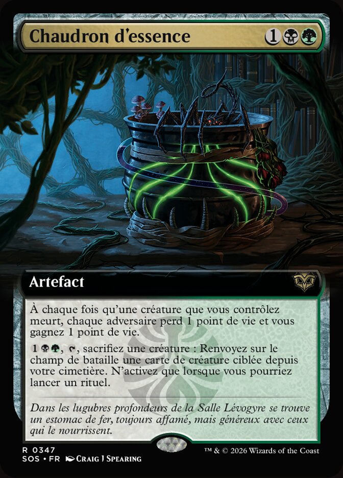 Chaudron d'essence