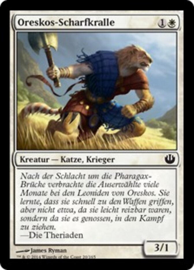 Oreskos-Scharfkralle